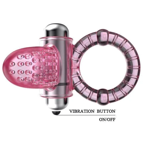 Эрекционное кольцо с вибрацией Sweet Vibration Ring, BI-014081 фото 6