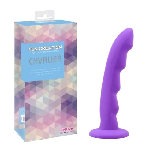Фаллоимитатор CHISA Cavelier, Purple: Назначение Вагинальные
