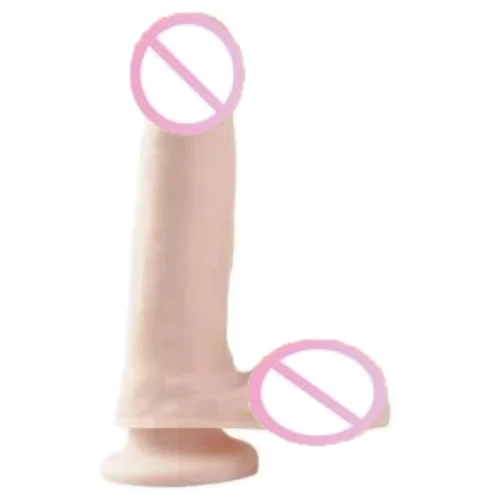 Фаллоимитатор Basix 6" SC Dong, 15х4 см