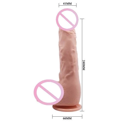 Фалоімітатор на присосці Baile Beautiful JASON 9,4'' Flesh, BW-008041NR: Призначення Вагинальные