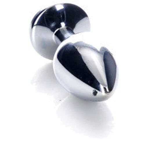 Анальная пробка с кристаллом Toyfa Metal Silver anal plug blue gem: Тип Анальные пробки