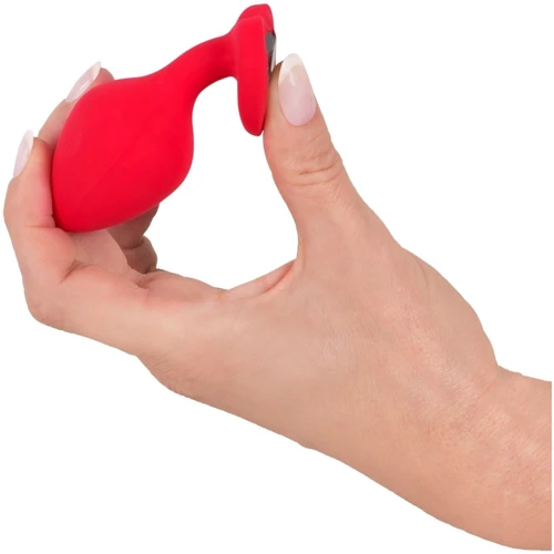 Анальна пробка із кристалом Orion Silicone Plug Medium: Матеріал Силикон