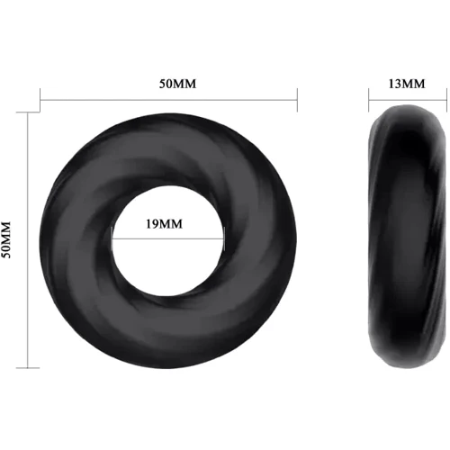 Ерекційне кільце Crazy Bull Super Soft Silicone, BI-210181 фото 4