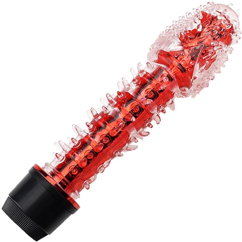 Гелевый вибратор NDS 0269-2 ААА-2 Red (23245): Тип и форма Вибромассажер