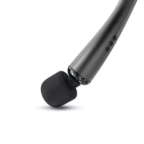 Мощный вибромассажер Dorcel MEGAWAND Chrome Silver (160 режимов) фото 7