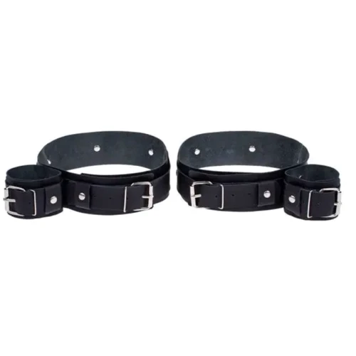 Фиксатор для запястий и бедер Fixation Me Thigh, Smooth Black