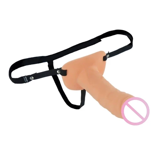 Полый страпон Size Matters Erection Assist Hollow, 16,5х4,2 см