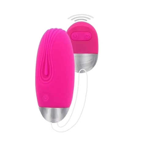 Віброяйце Toy Joy Funky Remote Egg (рожеве)