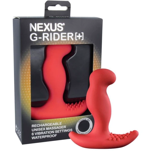 Масажер простати Nexus G-Rider Plus Red: Для кого унісекс