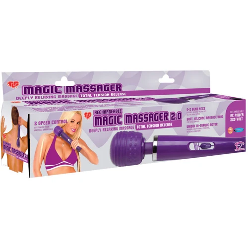 Вибромассажер TLC Rechargeable Magic Massager 2.0, 220V: Назначение Клиторальные