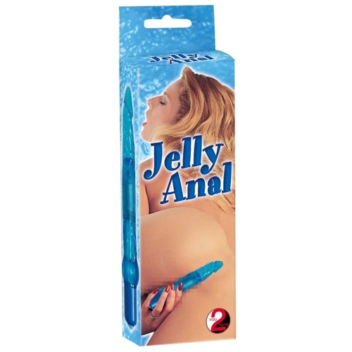 Вибратор Orion - Jelly Anal Blue: Назначение Анальные