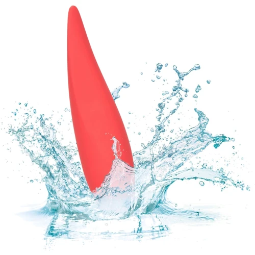 Вибратор для внешней стимуляции CalExotics Red Hot Ember, 12,75х3,25 см: Тип управления Кнопочное