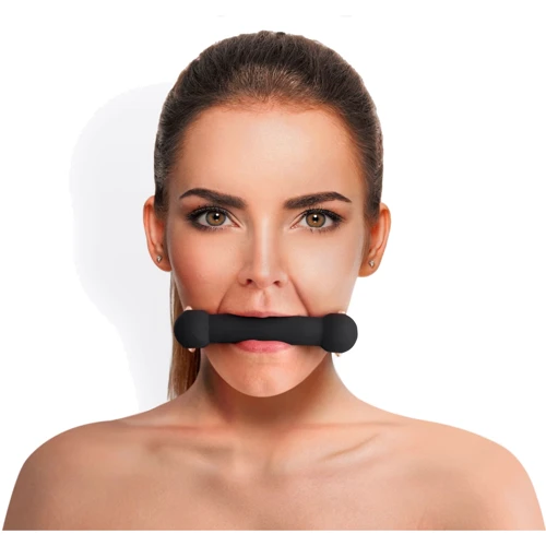 Кляп Art of Sex - Gag Stick Silicon, черный