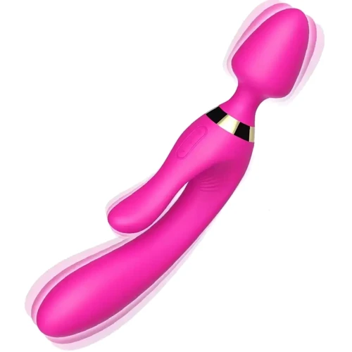 Вібромасажер BOSS of TOYS Boss Series - Magic Wand USB Pink 9 Function (BS5200027): Тип управління кнопкове