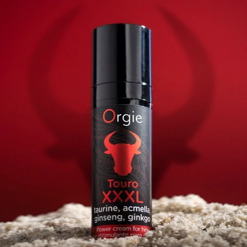 Крем для посилення ерекції Orgie Touro XXXL Power Cream, 15 мл, з ефектом вібрації: Форма випуску крем