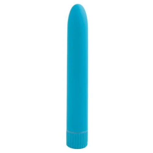 Вібромасажер Topco Sales Climax Smooth, 15,25х2,5 см, блакитний