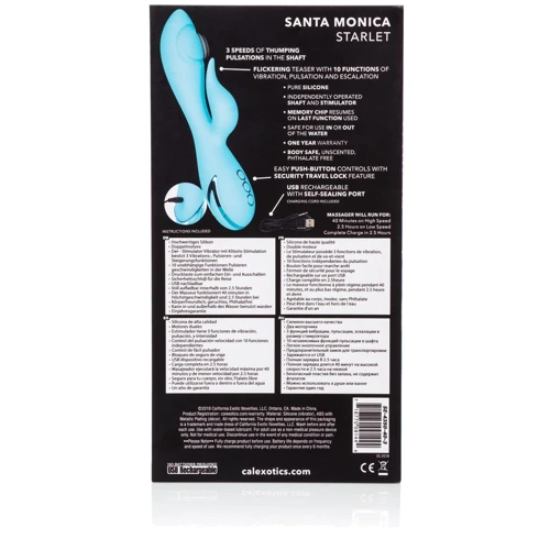CalExotics Santa Monica Starlet вібратор кролик: Для кого Для жінок
