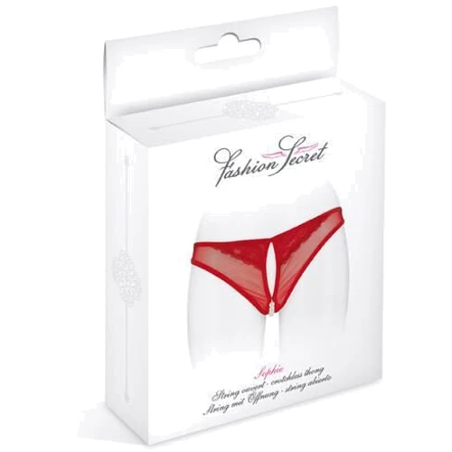 Эротические трусы Fashion Secret Sophie Red: Вид Трусы