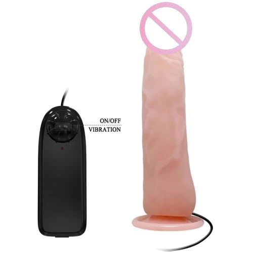 Вибратор на присоске Vibrating Cock, BW-008068A