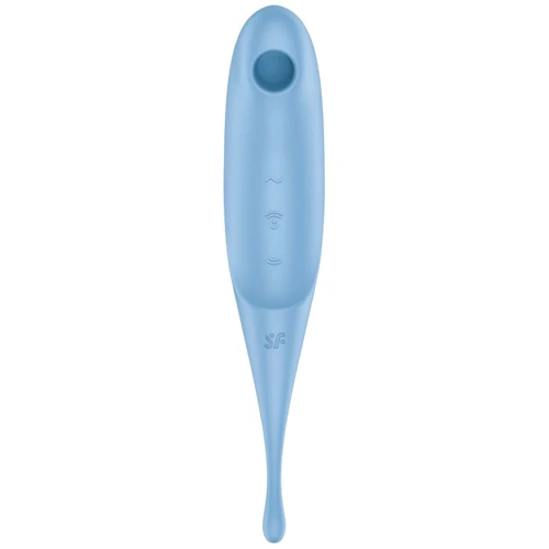 Вакуумний стимулятор Satisfyer Twirling Pro Blue: Призначення Вакуумні