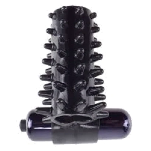 Насадка Vibrо Cock Sleeve, черный: Наличие вибрации Есть