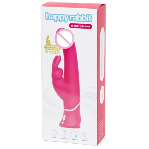 Вибратор кролик Happy Rabbit Lovehoney для точки G: Назначение Для точки ДЖИ