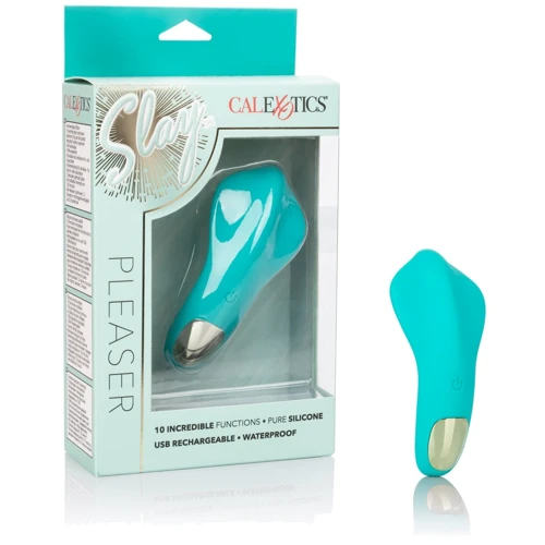 CalExotics Slay Pleaser вибромассажер для клітора, 11.5x5 см: Тип управління кнопкове