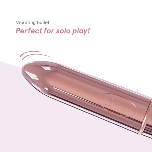 Вибропуля So Divine Rose Gold Halo: Тип управления Кнопочное
