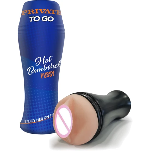 Компактный мастурбатор-вагина Private Hot Bombshell To Go
