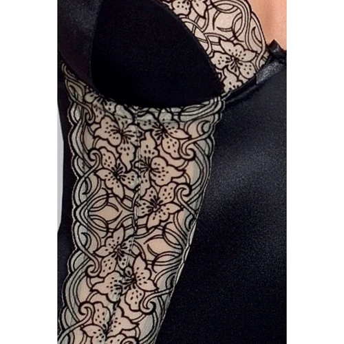 Корсет Passion Exclusive MONTANA CORSET black S / M: Застосування На тіло
