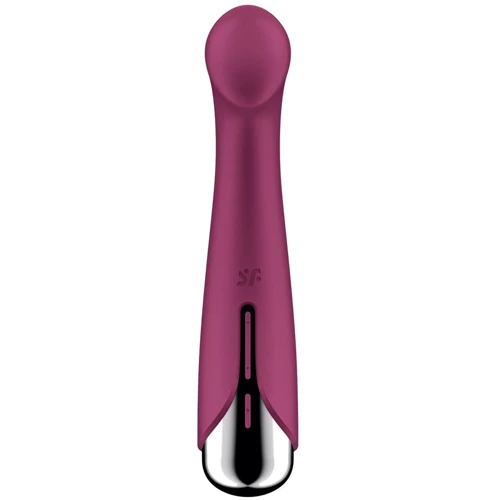 Вибратор Satisfyer Spinning G-Spot 1 Red: Тип и форма Вибромассажер