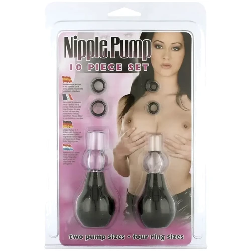 Набор помп для сосков Seven Creations Nipple Pump 10 Piece Set: Для кого Унисекс