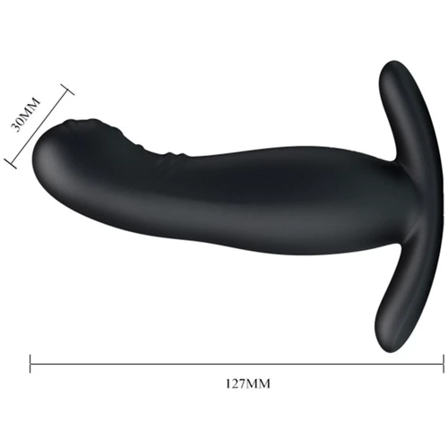 Вібростимулятор простати Mr.Play Super Rower Prostate Massager Black: Наявність вібрації  Есть
