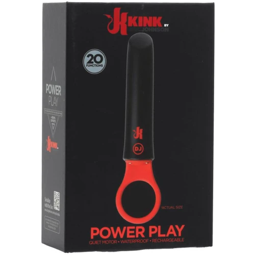 Вібратор Doc Johnson Kink - Power Play with Silicone Grip Ring: Для кого Для жінок