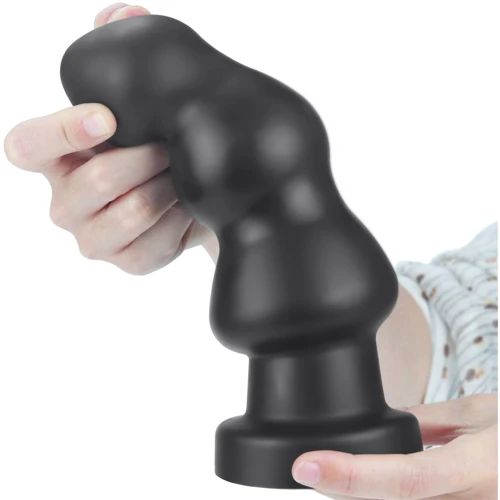 Анальная пробка с вибрацией Lovetoy Vibrating Anal Rigger 7.8" King Sized: Наличие вибрации Есть