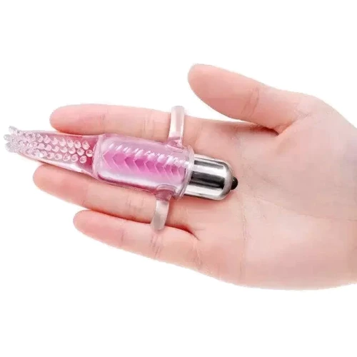Вібро стимулятор клітора Vibro Finger, BI-014078: Довжина, см 10