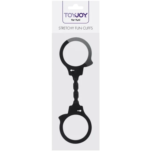 Эластические наручники Toy Joy Stretchy Fun Cuffs (черный): Производитель Toy Joy