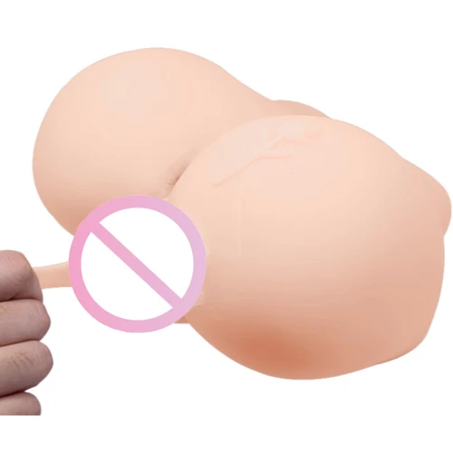 Мастурбатор LYBAILE Crazy Bull Realistic Vagina Masturbator Vibrating Flesh: Глубина, см 22.5