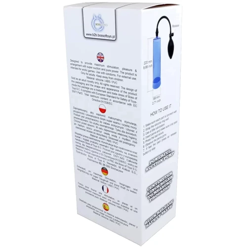 Вакуумная помпа Power pump - Blue, BS6000003: Тип Помпа для члена