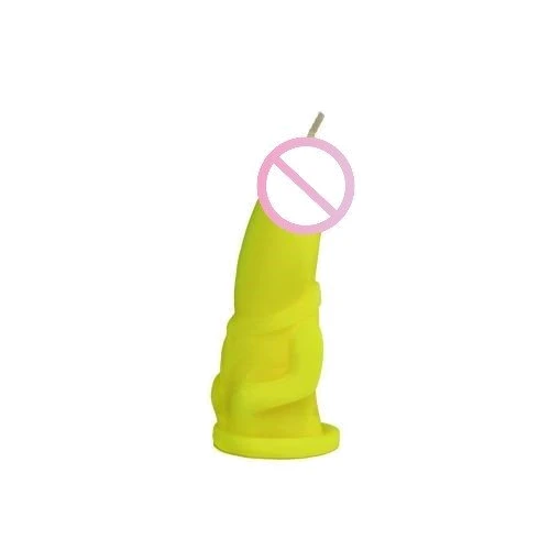 Свічка LOVE FLAME - Gentleman Yellow Fluor, CPS05-YELLOW: Колір желтый