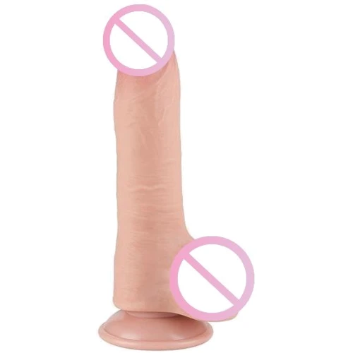 Фаллоимитатор LoveToy Sliding-Skin Dual Layer Dong 8" Flesh