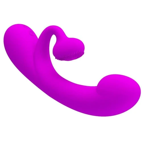 Вібратор Pretty Love Full Cover Silicone Sincere Purple: Тип управління кнопкове