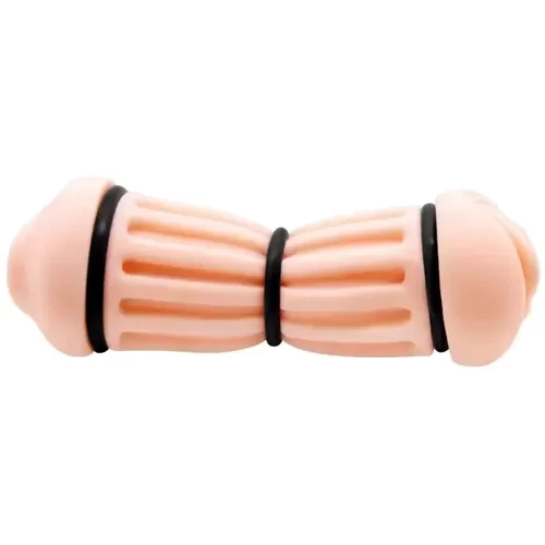 Мастурбатор Crazy Bull - NANCY Pocket Pussyм DOUBLE MASTURBATOR, BM-009224H: Материал TPR (термопластичная резина)