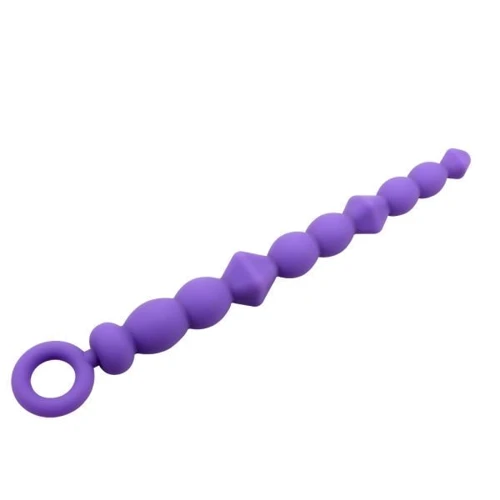 Анальная цепочка Chisa BENDY BEADS, Purple