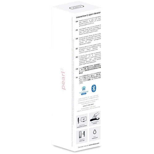 Інтерактивний вібростимулятор точки G Kiiroo Pearl 3 Pink: Для кого Для жінок