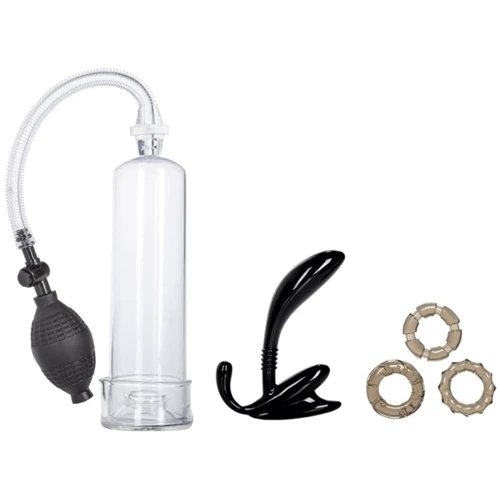 Набір для збільшення члена His Essential Pump Kit: Для кого Для чоловіків