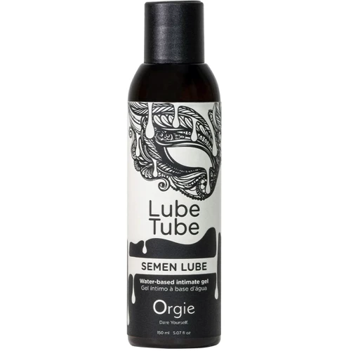 Лубрикант з імітацією сперми Orgie Lube Tube Semen Lube, 150 мл, водна основа, без смаку та запаху
