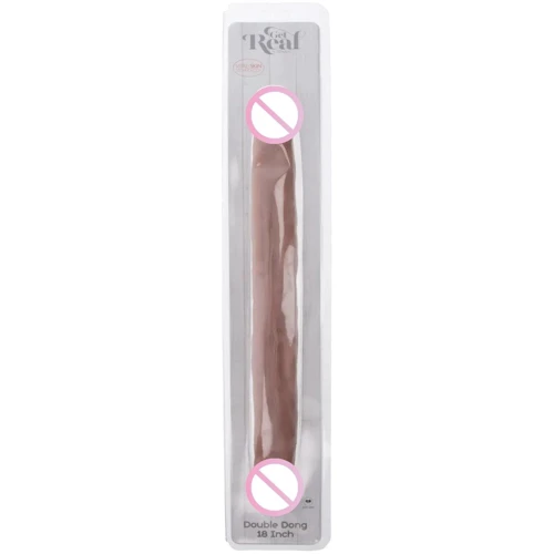 Двухсторонний фаллоимитатор Toy Joy Double Dong 18 Inch: Назначение Для двойного проникновения