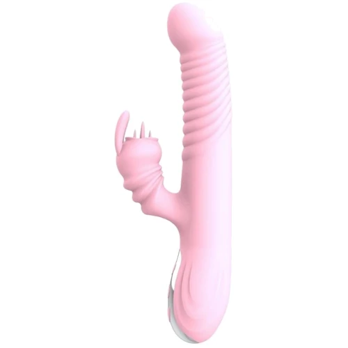 Вибратор с ротацией и толчками BOSS G Spot Thrusting Vibrator Elisa Pink: Для кого Для женщин
