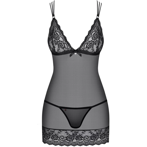 Комплект Obsessive 854-CHE-1 chemise, L/XL фото 2